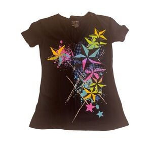 Anchor Blue Black T-Shirt